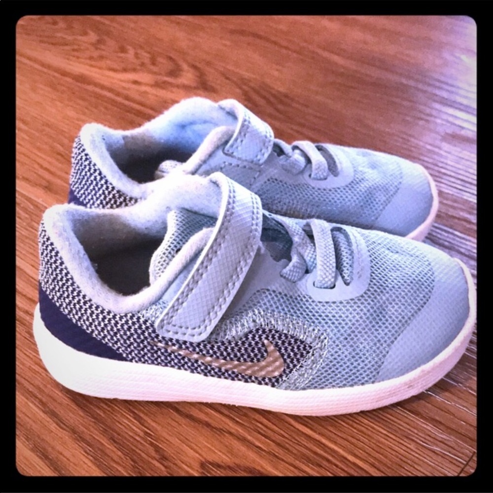 Baby Blue Nike’s
